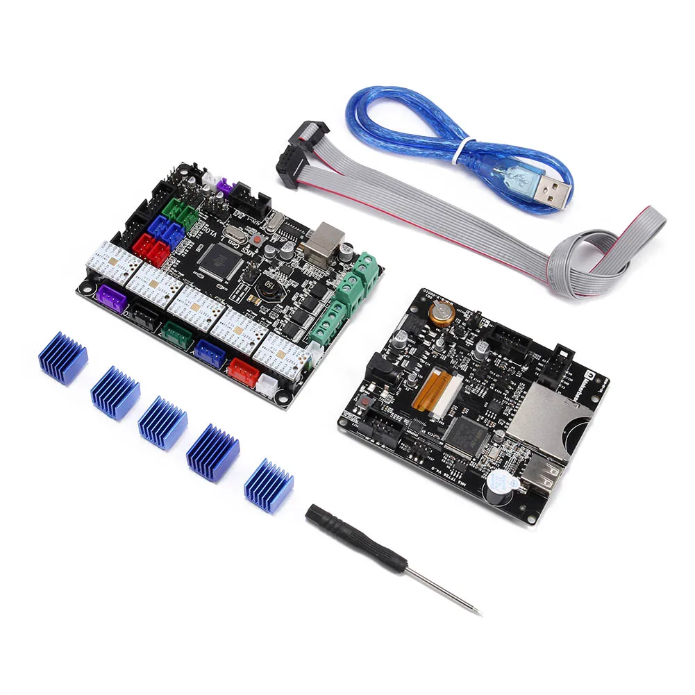 

For MKS GEN L Compatible with TFT28 LCD Display Support TMC2208 Motor Driver 3D Print Kits OUJ99