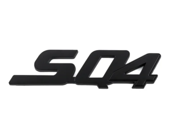 Car Rear Emblems Side Stickers Badge SQ4 Letter Logo Decals For Maserati Ghibli