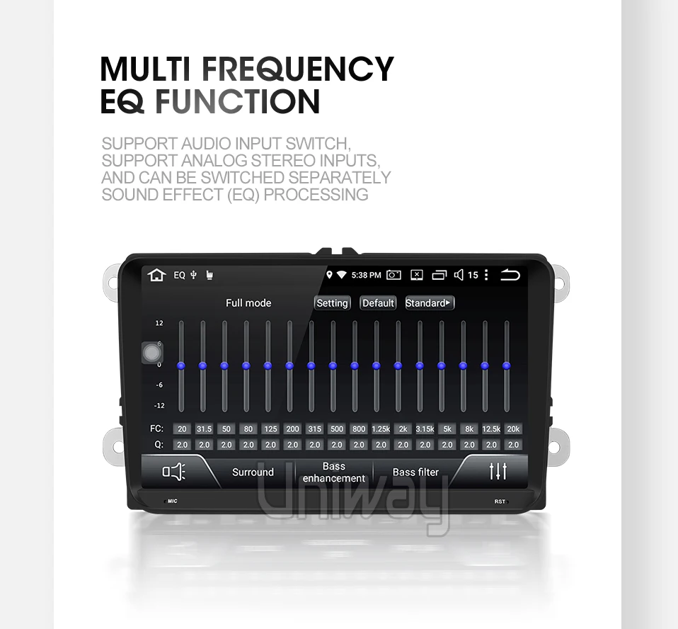 Sale Uniway PX30 android 9.0 car dvd gps for vw passat b7 b6 golf 5 polo tiguan octavia rapid fabia with gps navigation radio player 4 Sale Uniway PX30 android 9.0 car dvd gps for vw passat b7 b6 golf 5 polo tiguan octavia rapid fabia with gps navigation radio player 4