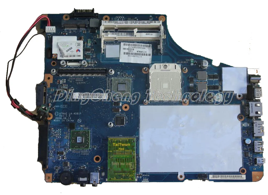 Ноутбук материнская плата для ACER 5516 5517 5532 KTKAE LA-5481P для ЦП amd со встроенным модулем DDR2.Fully тестирование