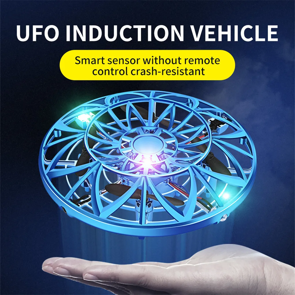 

Flying Helicopter Mini Drone UFO RC Drone Infraed Induction Aircraft Quadcopter Upgrade RC Toy Kids Children Adult Outdoor Toys