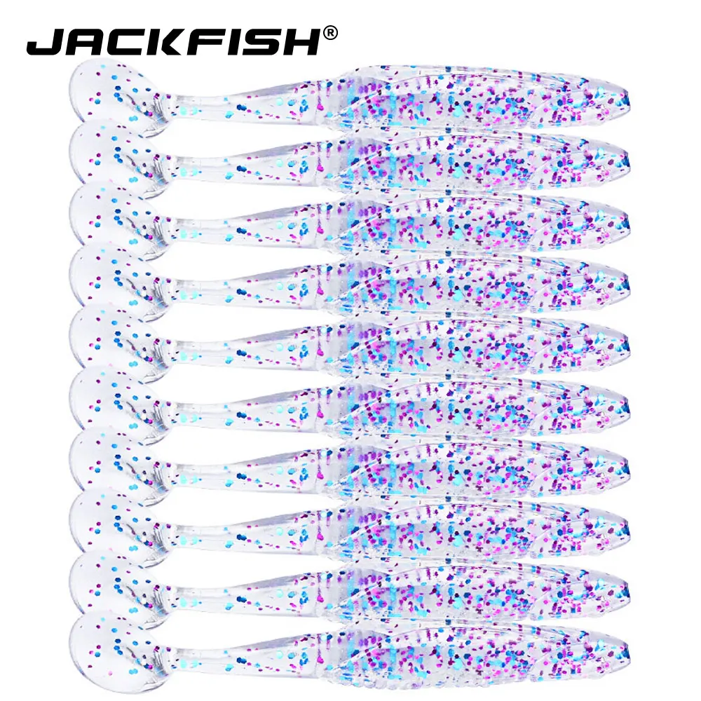 JACKFISH, 10 шт./лот, мягкие приманки, 9,5 см/6 г, приманки для рыбалки, морские рыболовные воблеры свимбейт, искусственные снасти