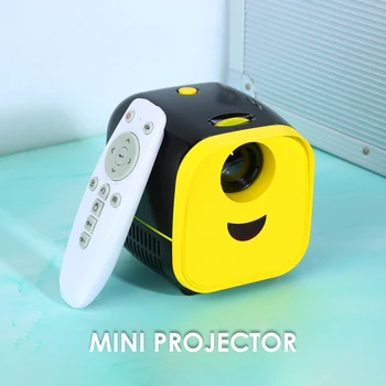 

BBGear XXKJ-1 LED Mini Projector 320x240 Pixels Supports 1080P YG-300 HDMI USB Audio Portable Projector Home Media Video player