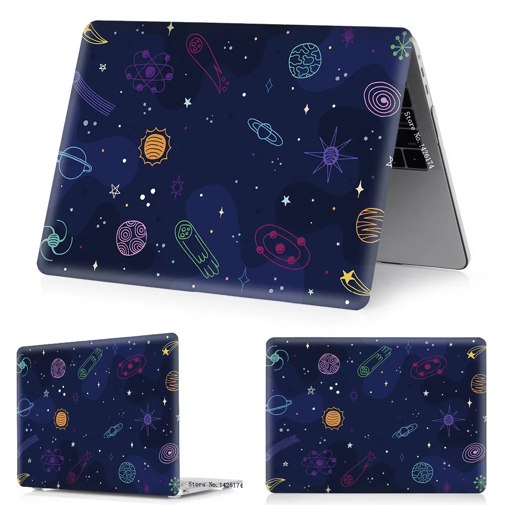 Чехол для ноутбука MacBook Air Pro retina 11 12 13 15 для Mac Pro 13,3 15,4 дюймов с сенсорной панелью ID A2159+ чехол для клавиатуры