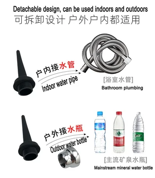 Portable Mineral Water Bottle Anal Enema Anal Washing Douche Vagina Cleaning Anal Plug Adult Sex Toys for Woman Man Gay Anal Sex 6