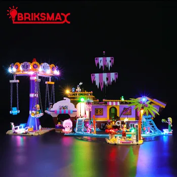 

BriksMax Led Light Kit for 41375 Heartlake City Amusement Pier Toys Building Blocks Model Lighting Set ONLY