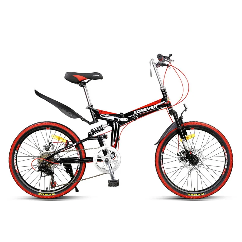 Sale Folding bicycle portable Suitable for adult women Double V brake Commuting Aluminum allo 4