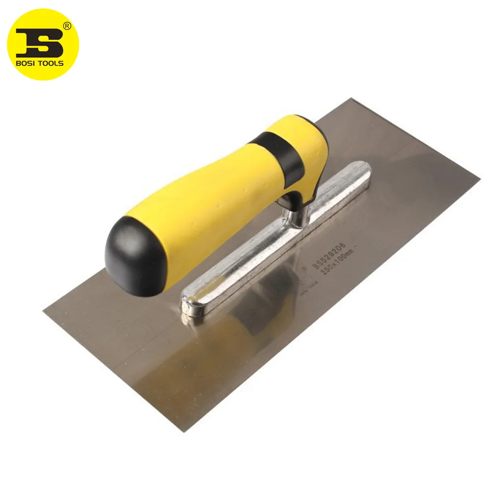 BOSI Новый 250x100 мм отделочный шпатель для бетона|concrete block maker machine|concrete power trowelconcrete