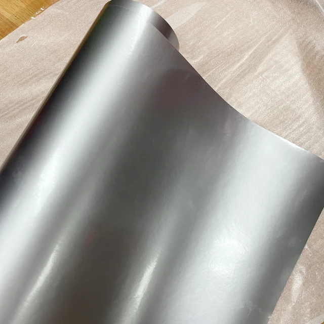 50cm * 200/300cm Helle Glänzend Silber Vinyl Auto Aufkleber Wrap Aufkleber Glanz  silber Film Wrap Folie für HAUBE Dach Motorrad Roller - AliExpress