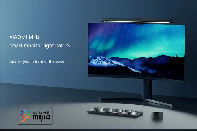 Gadgetoo Xiaomi Mijia Mi Smart Computer Monitor Light Bar 1S Mjgjd02Yl Screen Hanging Lamp