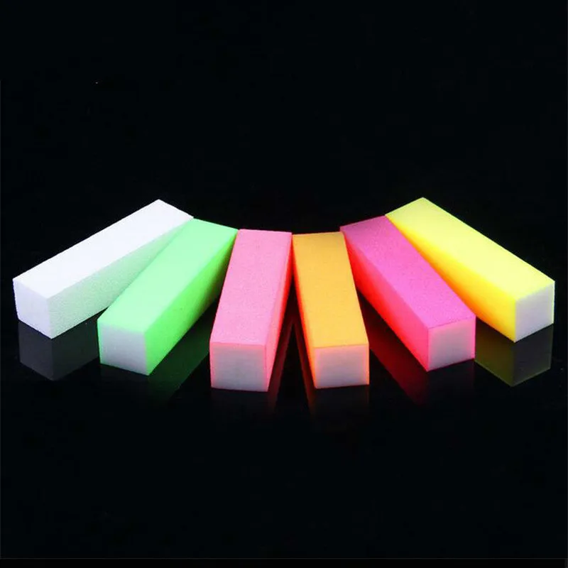 

Nail Polishing Tool Set Nail Polishing Block Multicolor Fluorescent Nail File Tofu Block