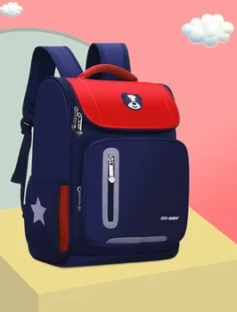 

British style kids orthopedic school backpacks Children schoolbags for grades 1-3-6 Large capacity primary schoolbags mochila