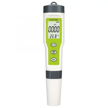 

test 3 In 1 High Accuracy PH Tester Portable Temp Meter Digital EC Test Pen Water Quality Tester Purity Test Pen stainless