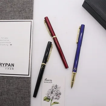 

Yongsheng Titanium Pen Business Writing Signature Student Word Writing Stationery Gold Pen Gift Box Business Gift