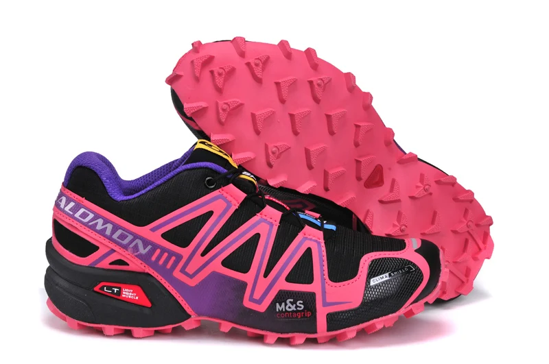 Salomon speed cross 3 III, женская обувь, высокое качество, Solomon, дышащие кроссовки, женские, для спорта на открытом воздухе, обувь для фехтования - Цвет: Women-Cross 3-6