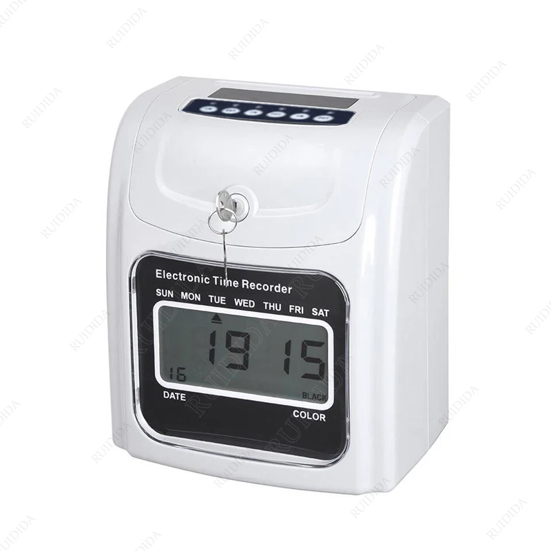 Reloj De Fichar, Reloj De Control De Tiempo, Registrador De Tiempo