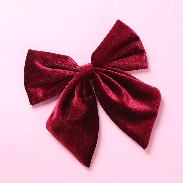 Elegant Chiffon Big Bow Spring Hair Clip Fashion Print Floral Hair Barrette For Women Girls Sweet Hairclip Hair Grip Accessories type c