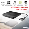 USB 3.0/Type-C Slim External DVD RW CD Writer Drive Burner Reader Player Optical Drives For Laptop PC ► Photo 3/6