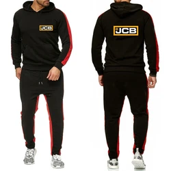 Midnite Star – ensemble deux pièces pour homme, survêtement Jcb couleur unie, sweat à capuche + pantalon, style décontracté, tenue de sport Hip Hop, 2021 