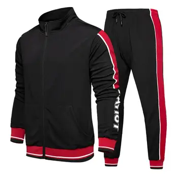 

ZITY 2 Pieces Tracksuit Men Running Sportswear Male Sweatshirt Pants Sports Set Gym Clothes Men Sweat Suit Joggers Chandal Hombr