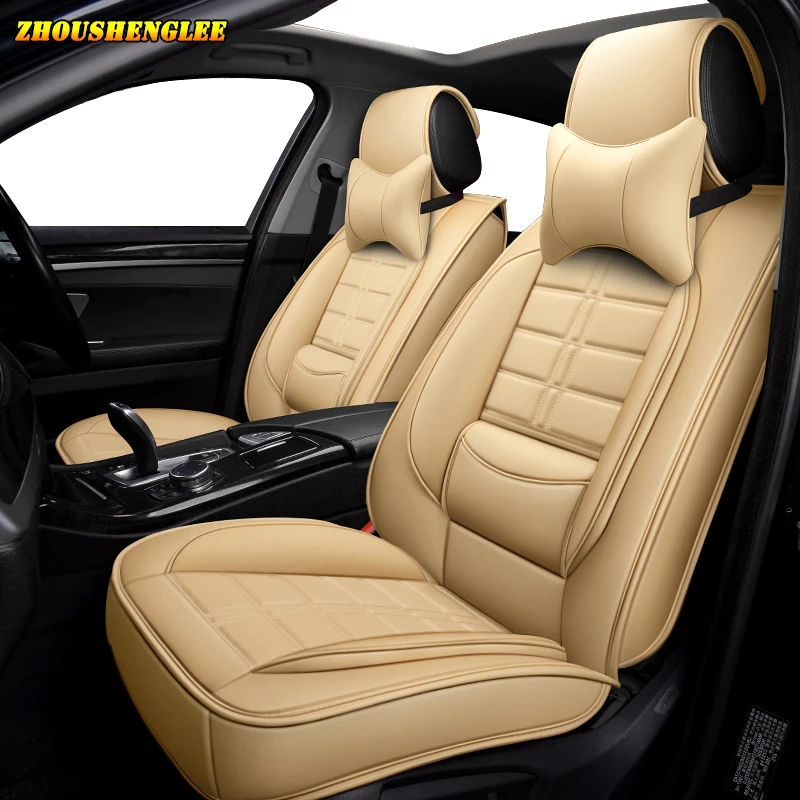 

Auto Pu Leather Car seat cover For haval h6 h5 f7 geely mk smart fortwo 451 toyota camry 40 opel meriva b logan car seat cushion