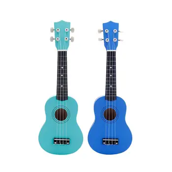 

Ukulele 21-inch Wooden Ukulele for Children Colorful Ukulele Musical Instrument for Child Teaching Small Guitar Toy