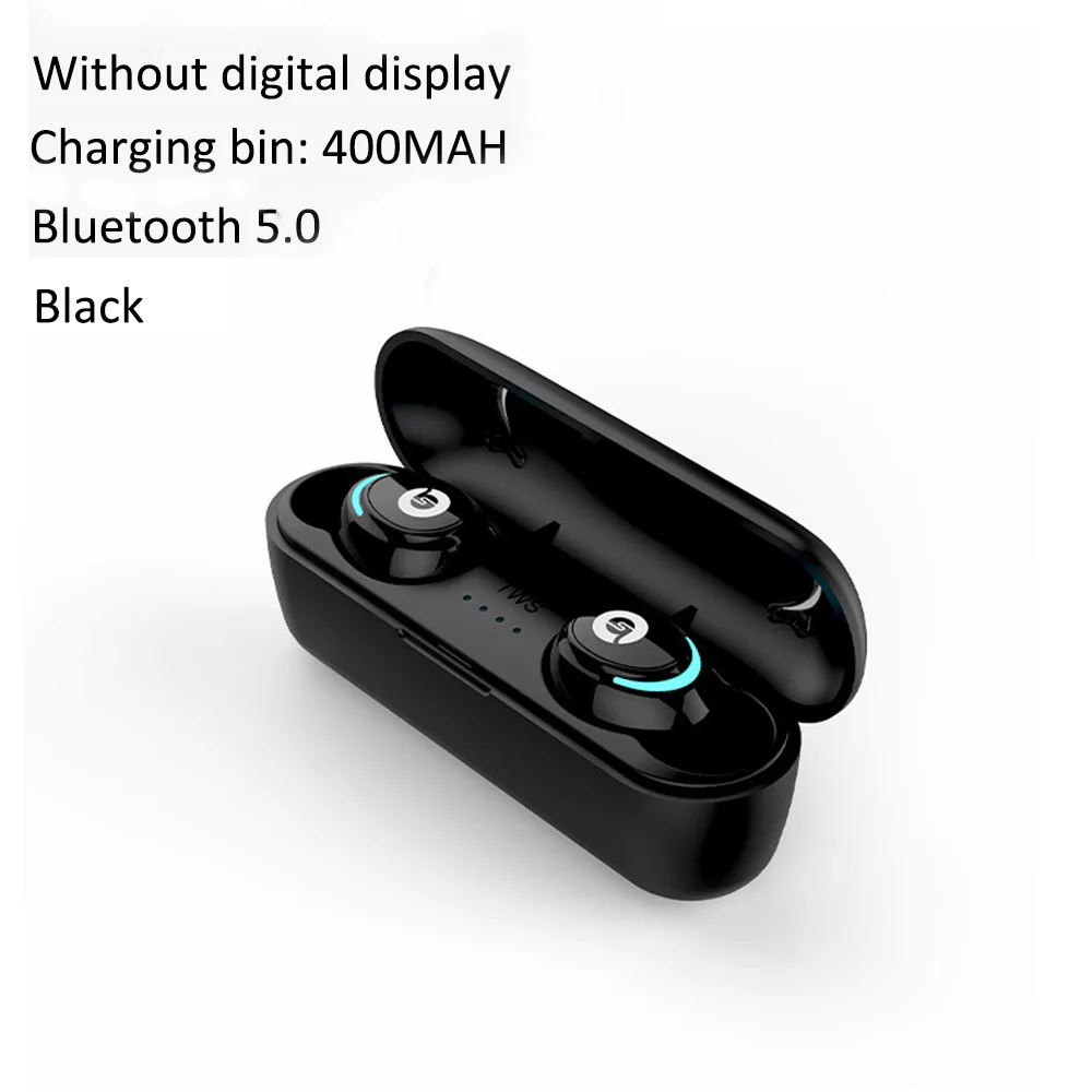 TWS Bluetooth 5,0 наушники с цифровым дисплеем Bluetooth Беспроводная стереогарнитура 3300MA зарядная коробка водонепроницаемый для galaxy buds - Цвет: no digital display