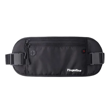 

2020 new outdoor anti-theft stealth mobile phone waist bag passport bag multi-function document bag sports running personal bag