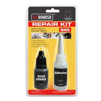 

1 Set Adhesive Professional Quick Fix Fast Bonding Glue Set Strong Bond Leather Wood Rubber Metal Glass Cyanoacrylate Adhesive