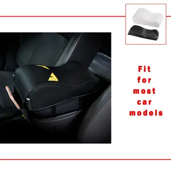 

EIDRAN New PU Leather Car SUV Armrest Box MatsCar Center Console Pad Liner Cushion Cover Ghost Eye