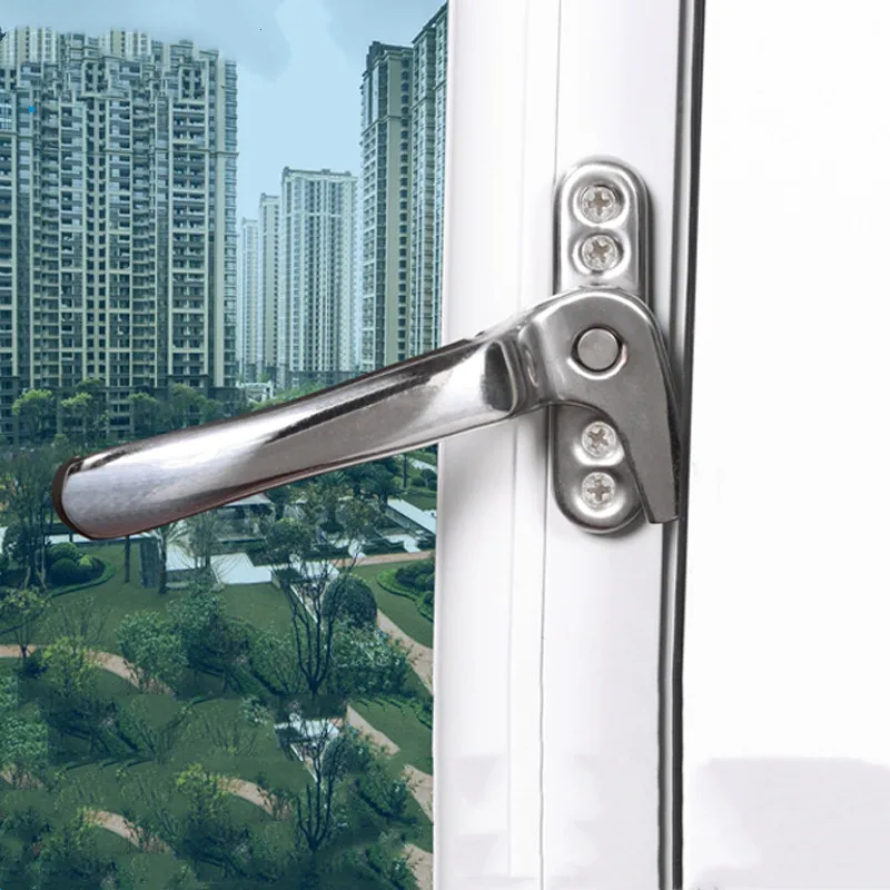 Esquerda e Direita Flat-Abertura, Anti-Theft Security Lock,