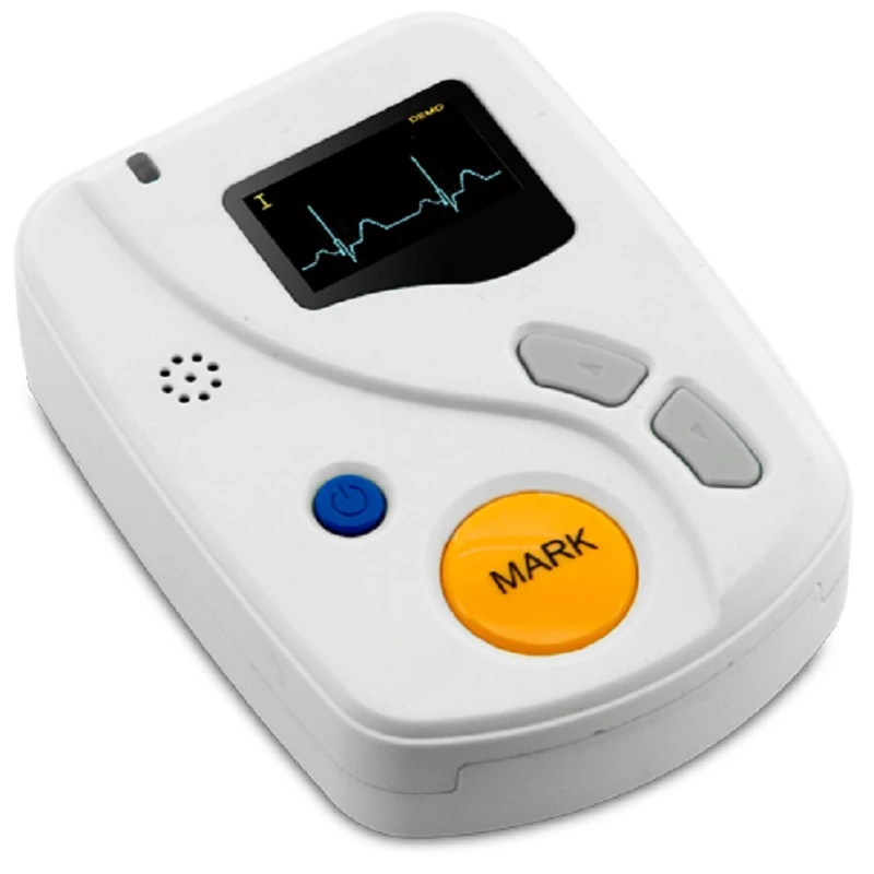 Portable 48 Hour Dynamic EKG Holter Handheld 12 Channel ECG Monitor Recorder Analyzer Software TLC6000 usb pc sw