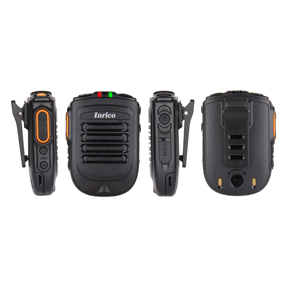 Zello Microfone sem Fio Mini Alto-falantes Ptt Walkie Talkie Android Microfones Portáteis Alto-falante Bluetooth Inlina-b01 - Image 3
