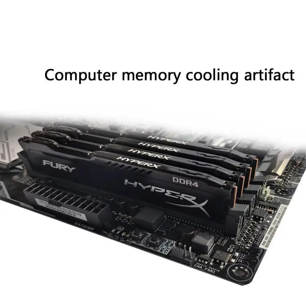 Для ПК игровой радиационный кулер жилет плавник теплоотвод модуль DDR DDR3 DDR4