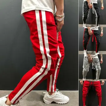 

USA Men Long Sweatpants Fitness Sports Trousers Street Hip-Hop Track Pants Hot