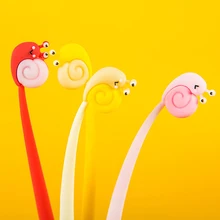 

24Pcs/Bulk Creative Kawaii School Pens Snail Cute Stationery Funny Cool Rollerball Ballpoint Kids Children Kawai Fun Stuff Thing