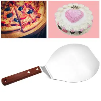 

Stainless Steel Pizza Peel Shovel with Wooden Handle Shovel Shovel Spatula Baking Cake Tools Cheese Pizza Peels Pizza I3U5