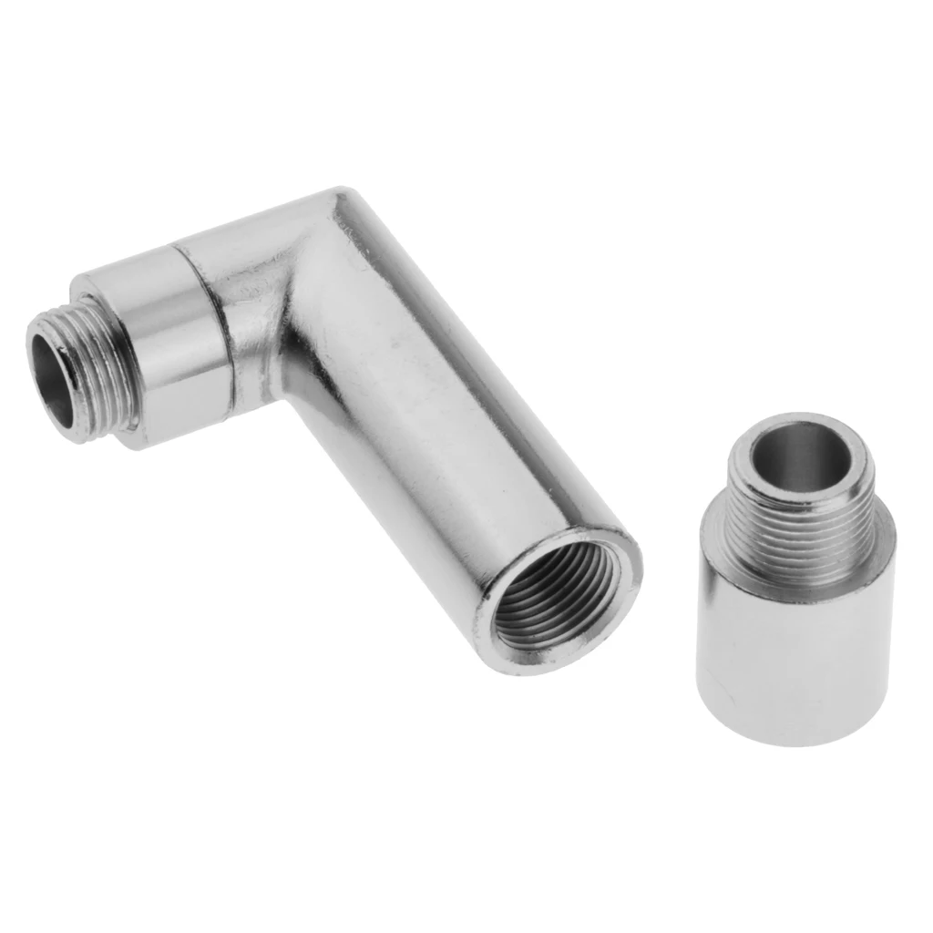 MagiDeal Exhaust Oxygen O2 Sensor Angled Extender Spacer 90° Extension