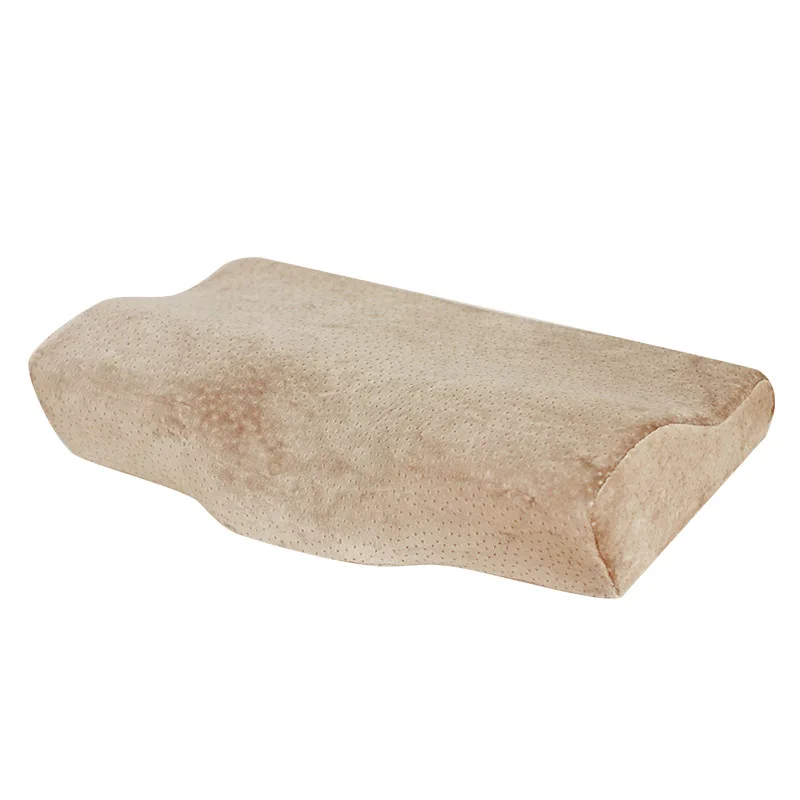 Memory Foam Pillow With inner cover Butterfly shape and Slow Rebound memory foam Cervical neck 50X30CM