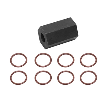 

6.0L For 03-10 Ford Power Stroke High-Pressure Oil Rail Ball Tube Seal Kit +Tool
