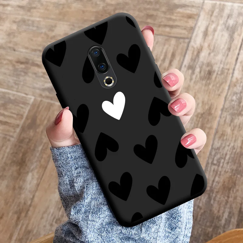 Love Shape TPU Soft Shell For Meizu 16 Case Personality Tide Shell For Meizu 16 Plus Case Cartoon Cute Trend Shell For Meizu 16 best meizu phone case