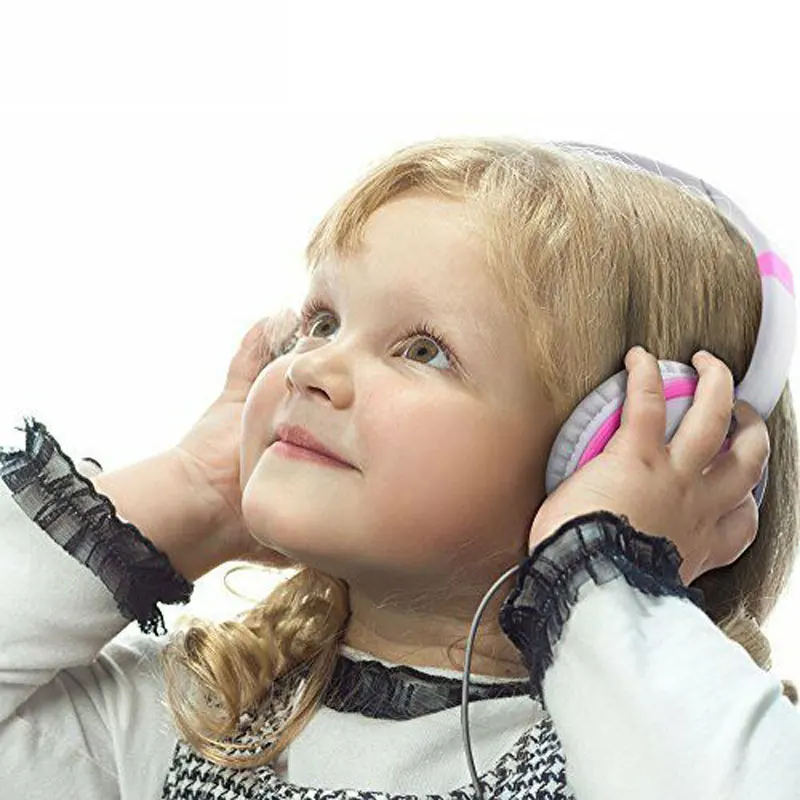 HOT DM 2720 wired childrens headphones subwoofer music headphones with mic computer headphones give the best gift for children