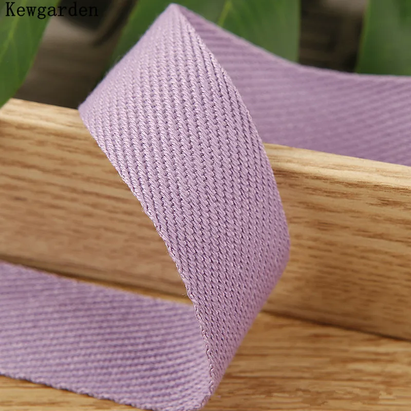Kewgarden Twill Cotton Linen Ribbon 10 Yards