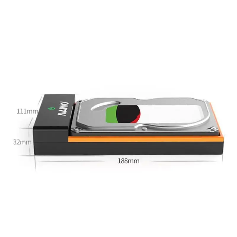 MAIWO 2,5/3,5 дюймов чехол для SSD, HDD USB3.0 SATA адаптер Бесплатный инструмент протокола UASP 5 Гбит/с Поддержка 14 ТБ механические жесткие диски коробка