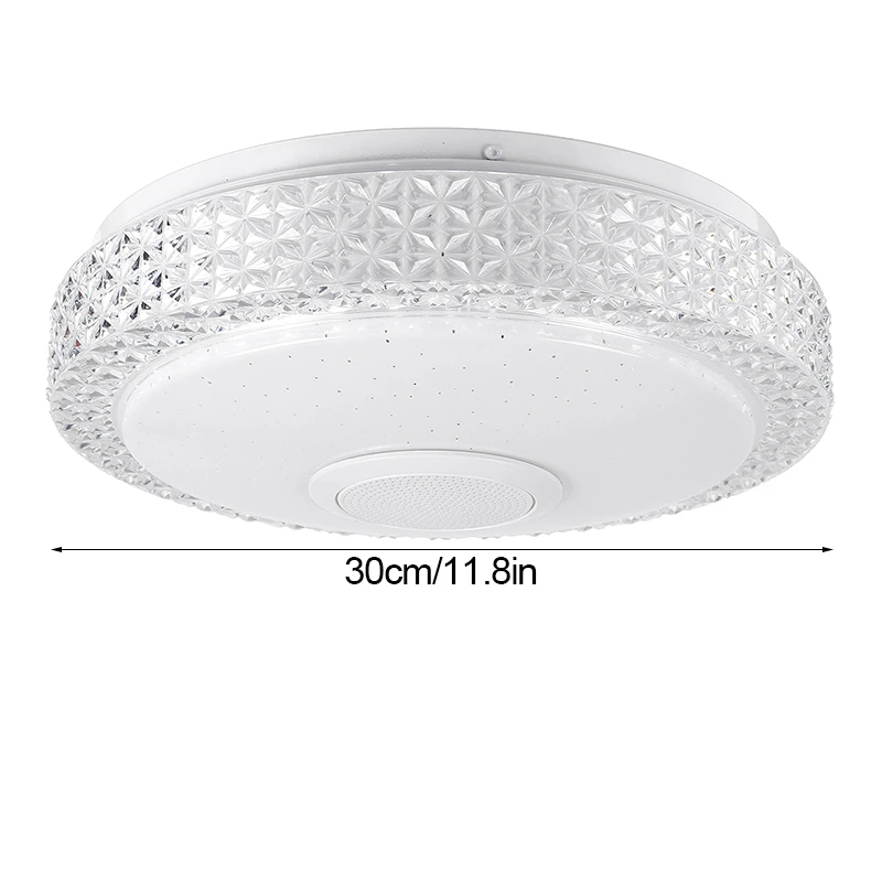 300W LED Ceiling Lights Home RGB dimmable APP bluetooth Music Light AC110-260V Bedroom Lamps Smart Ceiling Lamp+Remote Control ceiling lights