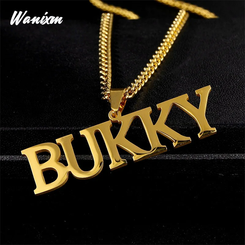 Custom Name Pendants Necklaces For 