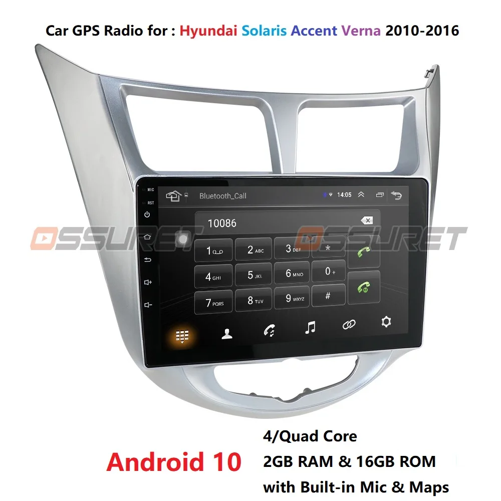Автомобильный мультимедийный плеер проигрыватель на Android 10 с 9 &quotэкраном 1080P HD Wi Fi