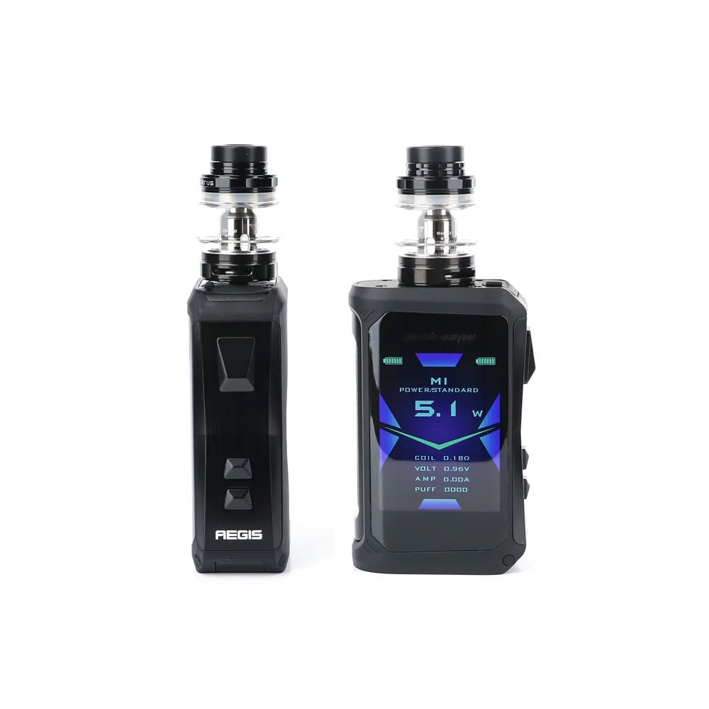 Электронная сигарета, Vape, Geekvape Aegis X, комплект, 200 Вт, бокс-мод, 5,5 мл, Cerberus tank, водонепроницаемый паровой набор электронных сигарет против Voopoo Drag