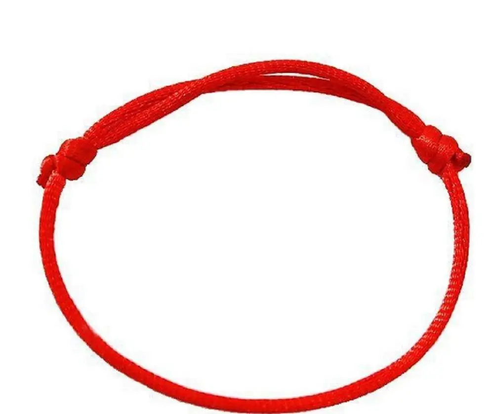 

2 pcs Good Luck Kabbalah Red String of Faith Rope Bracelet