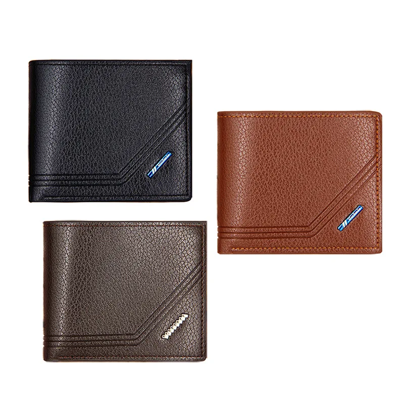 

New Men's Short Wallet Leisure Multi-function Large Capacity Business Men's Wallet